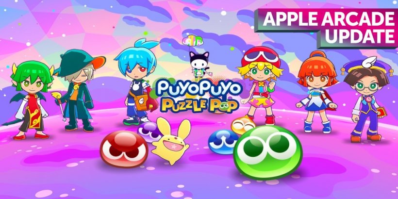 Apple Arcade releases new updates for Puyo Puyo Puzzle Pop, Cooking Mama Cuisine, and more this week