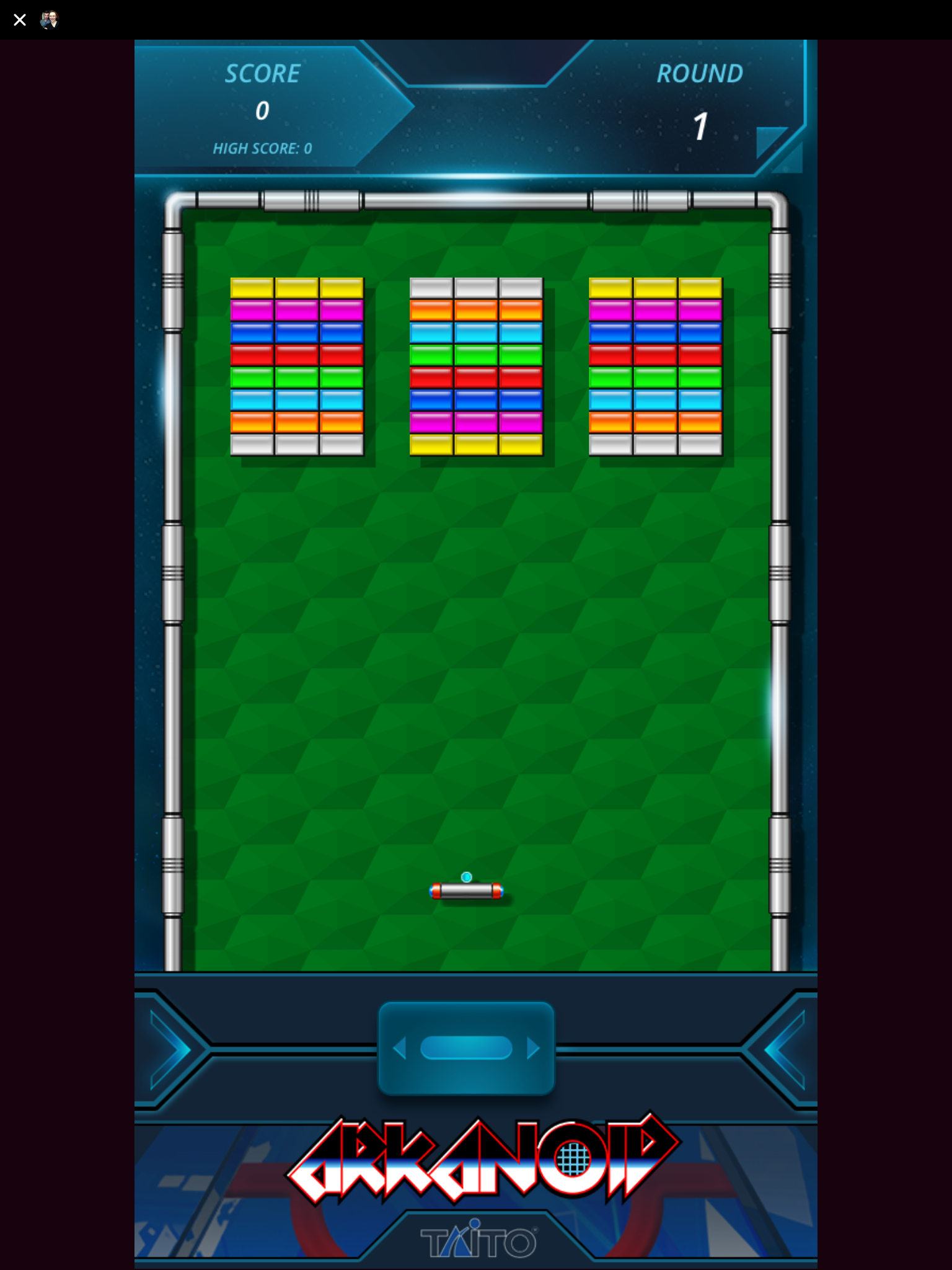 Arkanoid Facebook Messenger review