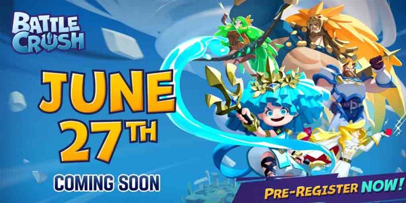 Battle Crush will open Early Access on June 27th, with pre-registrations currently ongoing