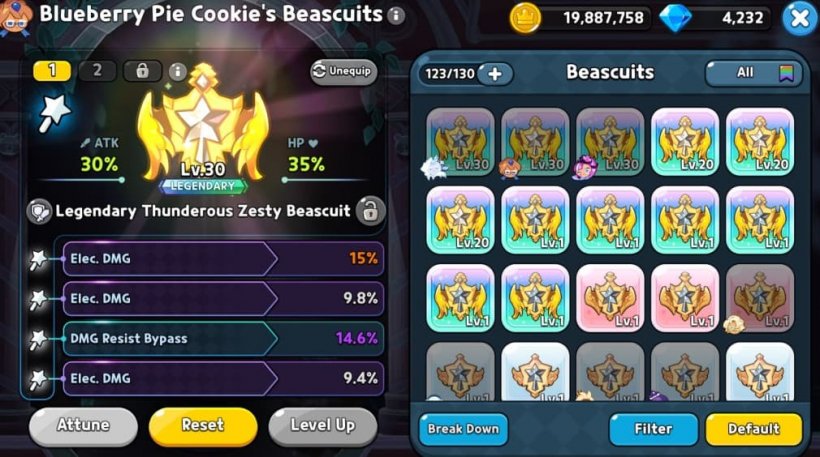 blueberry pie cookie beascuit setup