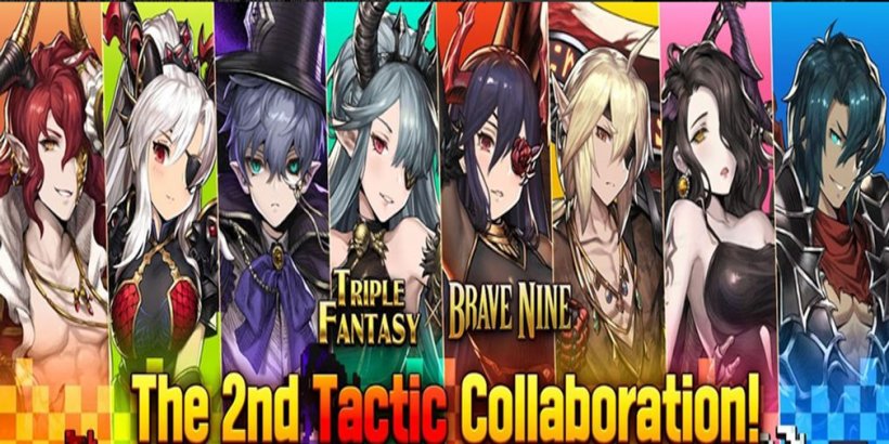 Brave Nine teams up with Triple Fantasy for a crossover event once again