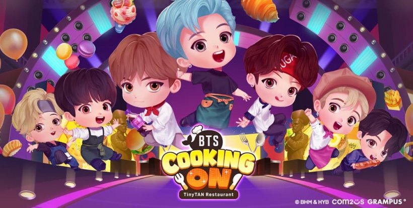 BTS Cooking On is top of the charts, showing the enduring popularity of K-pop boy band