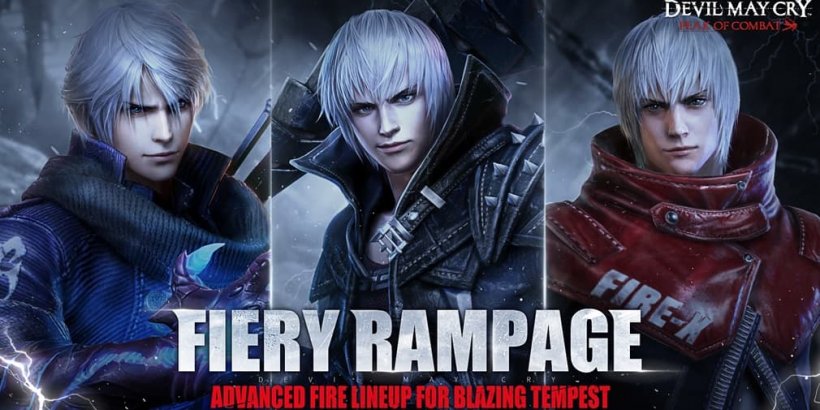 Devil May Cry: Peak of Combat gets new heavy weapon variant character, Blazing Tempest-Dante