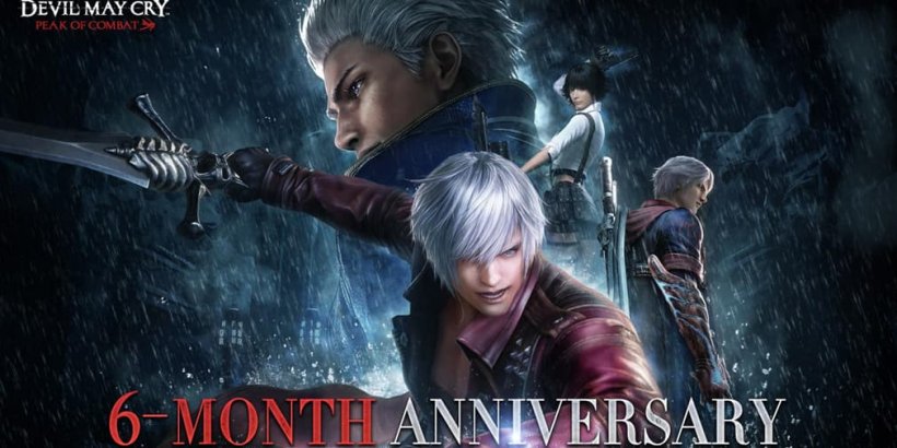 Devil May Cry: Peak of Combat's six-month anniversary event starts soon