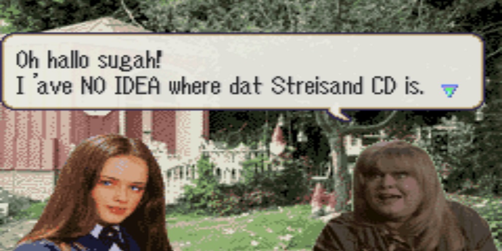 Someone has made a Gilmore Girls mod for Fire Emblem: The Sacred Stones