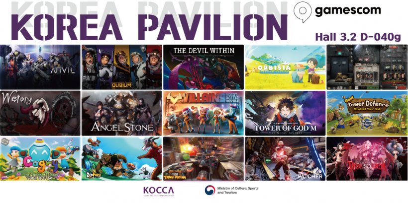 The Korea Creative Content Agency (KOCCA) launches Korea Pavilion at Gamescom to showcase Korean games