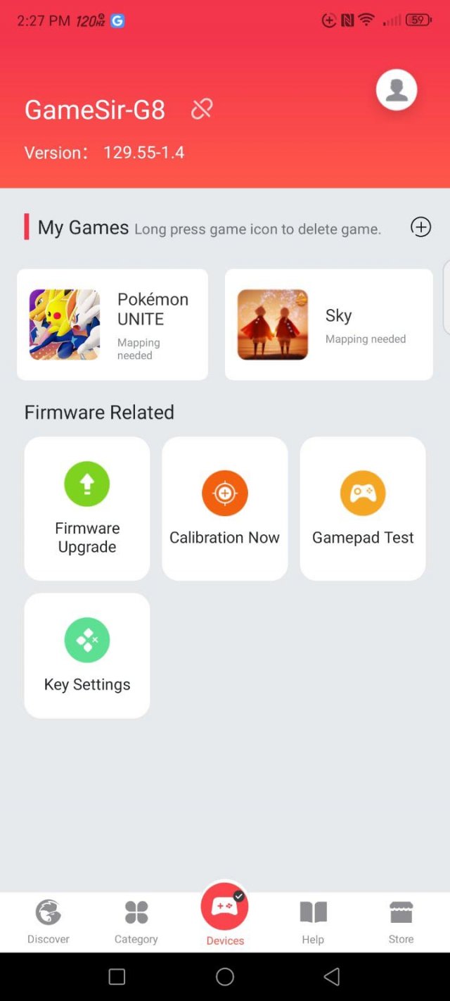 Gamesir app