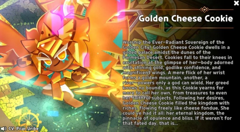 golden cheese cookie story