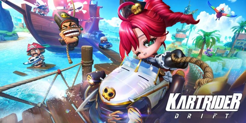 KartRider: Drift adds new characters and six tracks in swashbuckling pirate-themed update