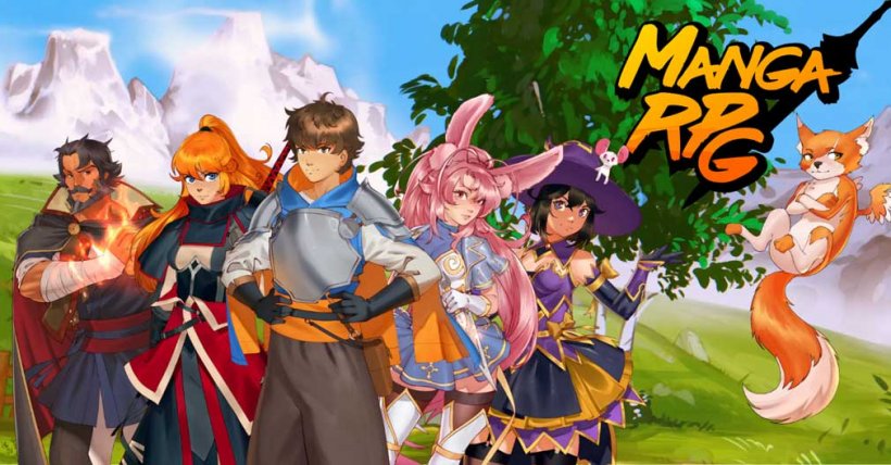 MangaRPG tasks you with saving the world from the Dominion across a vibrant fantasy RPG