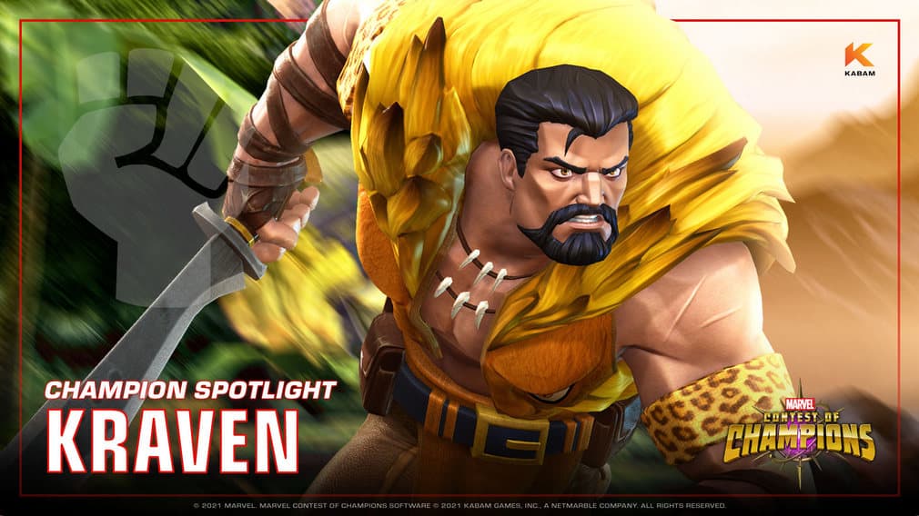 Kraven character showcase