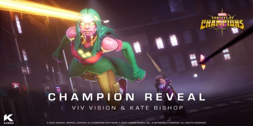 Marvel Contest of Champions introduces Viv Vision and Kate Bishop in latest update