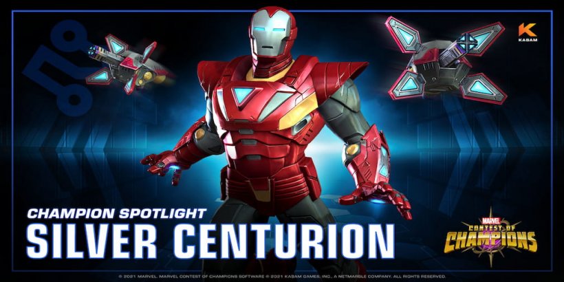 Silver Centurion heads into the battle realm of Marvel Contest of Champions 