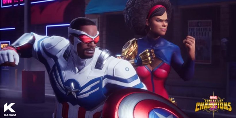 Marvel Contest of Champions teases Sam Wilson and Misty Knight in new reveal trailer