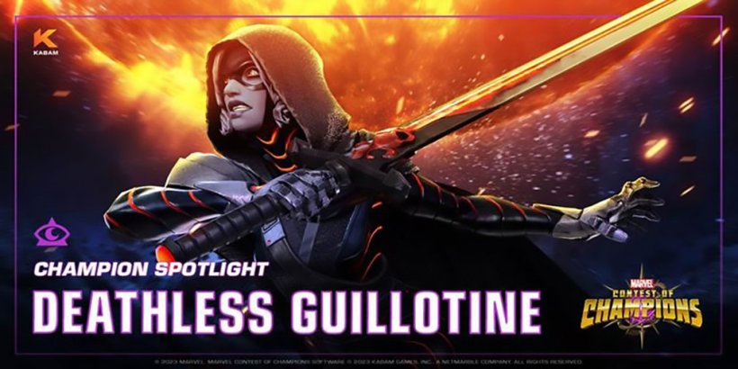 You can now add Deathless Guillotine, one of Thanos's malicious creations, to your Marvel Contest of Champions roster 