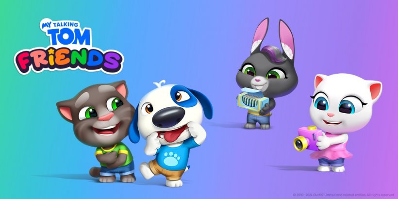 My Talking Tom Friends unveils its celebration of friendship in time for National Best Friends Day