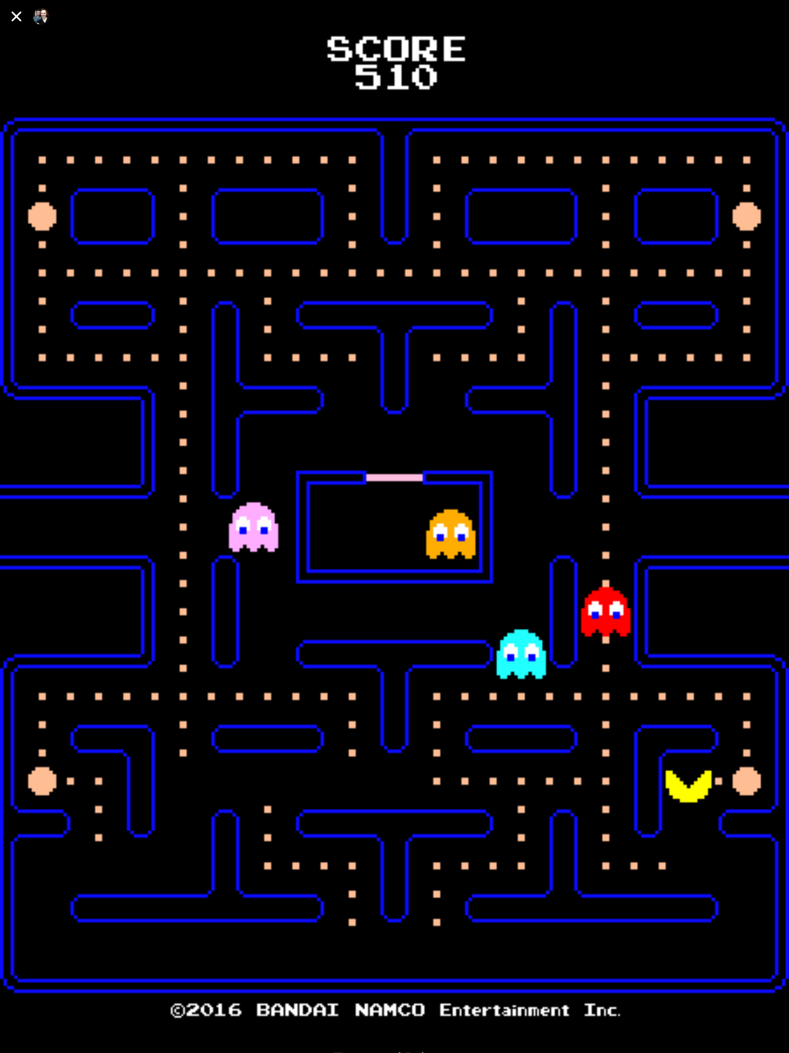 Pac-Man Facebook Messenger review