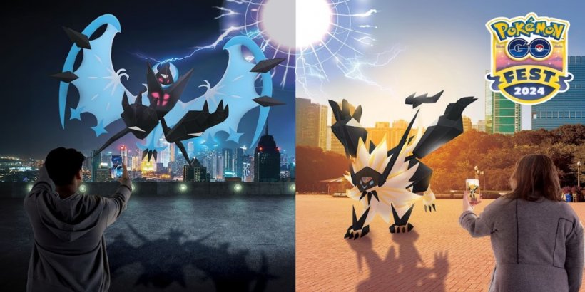 Pokemon Go Fest 2024 will feature the debut of Dusk Mane and Dawn Wings Necrozma