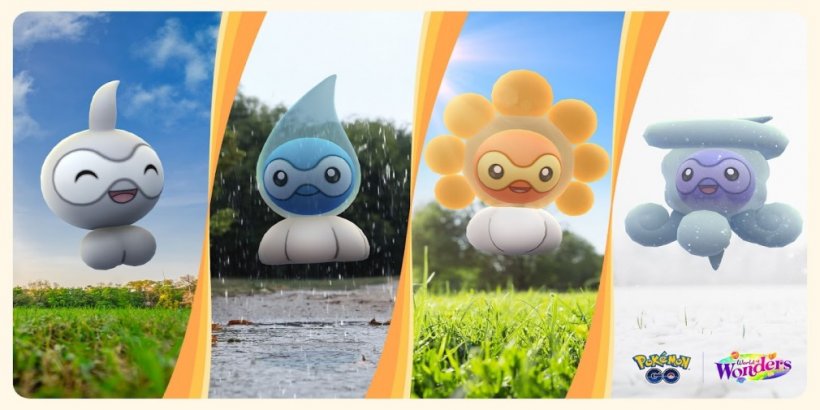 Pokemon Go is hosting Weather Week March 14th onwards, featuring Pokemon based on specific climatic conditions