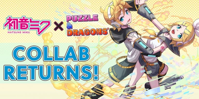 Puzzle & Dragon's latest collaboration sees Hatsune Miku return