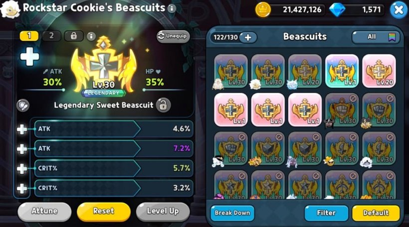 rockstar cookie beascuit setup