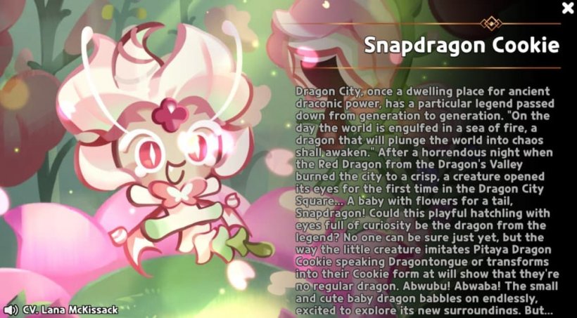 snapdragon cookie's story