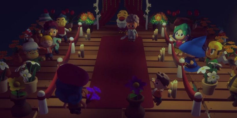 Characters gather together in Spirit of the Island