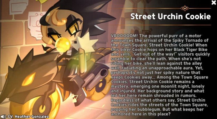 street urchin cookie story