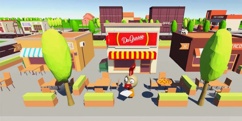 The Cheese Chase lets you deliver pizza across Treflik City, out now on iOS and Android