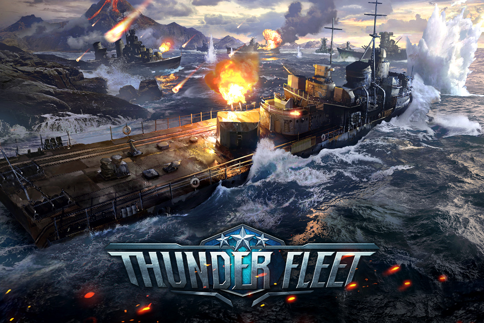 Thunder Fleet is an upcoming multiplayer battler which uses World War II warships