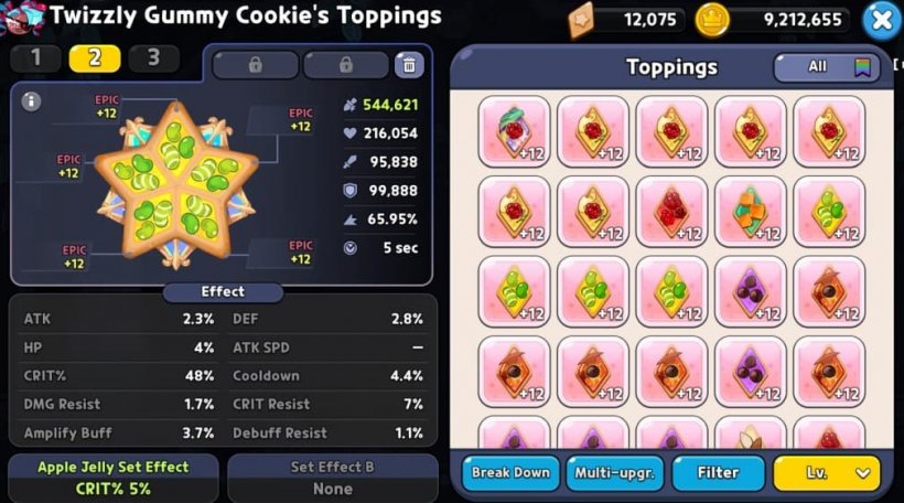 twizzly gummy cookie toppings setup