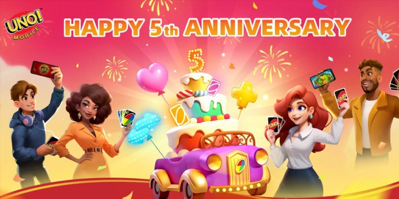 UNO! Mobile celebrates five years of service with limited-time events within the popular card game