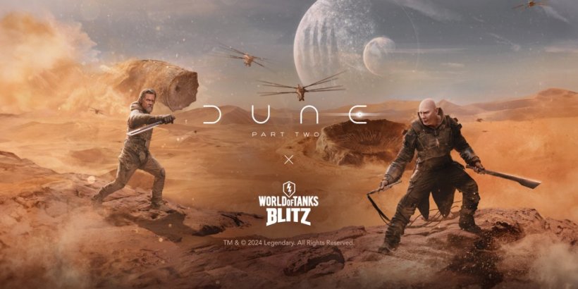 World of Tanks Blitz is going to Arrakis with new Dune: Part Two event