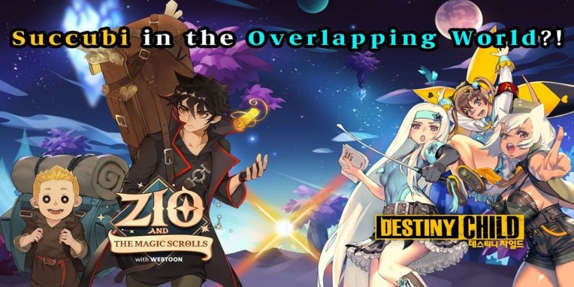 Zio and The Magic Scrolls hosts a collaboration with RPG Destiny Child to celebrate 1.5 million downloads